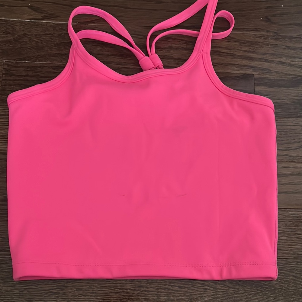 Nordstrom Pink Crop Top